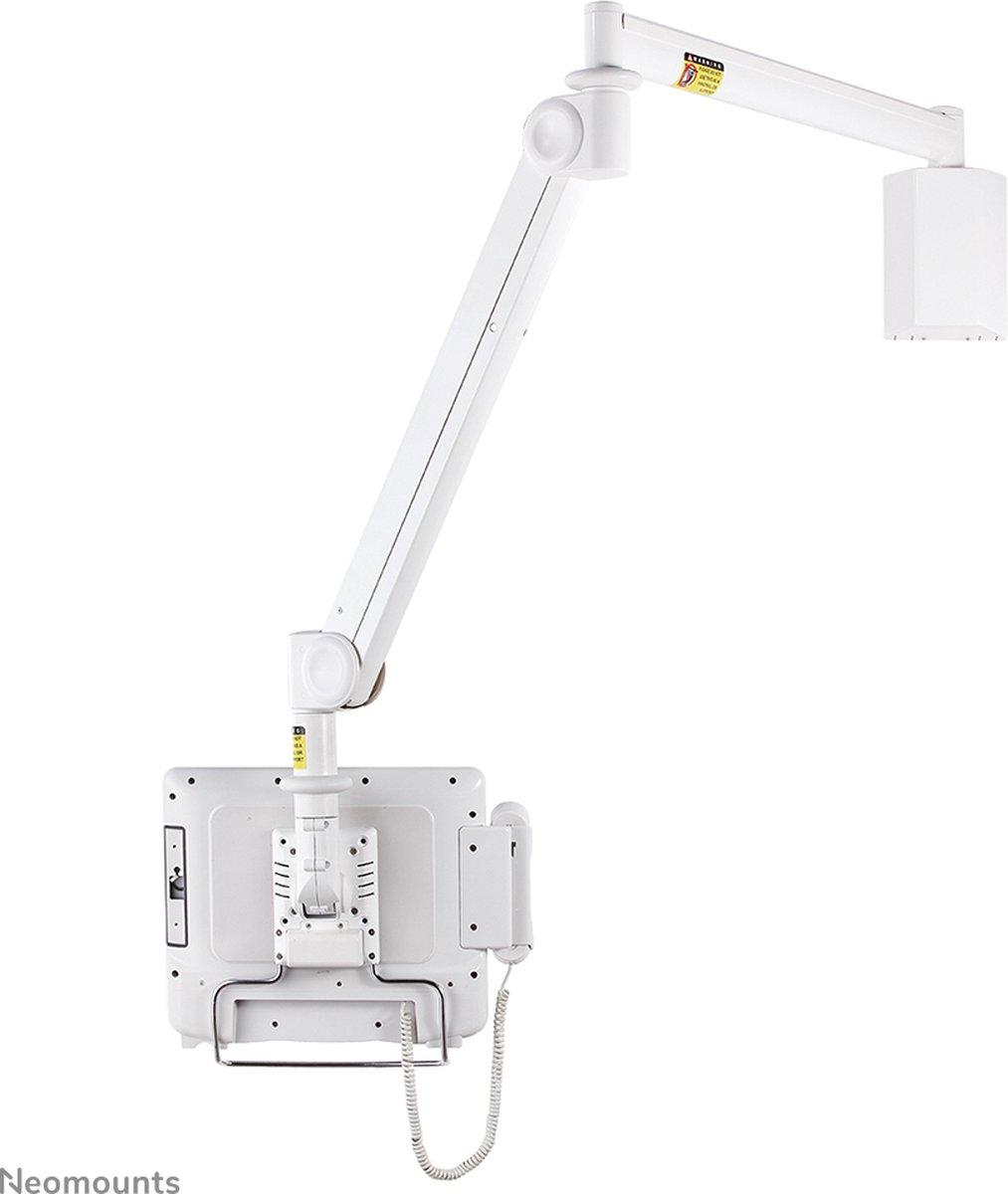 Neomounts fpma haw100hc medische monitor 10 orig - Neomounts Fpma-Haw100Hc Medische Monitorarm tot 32" Muurbeugel (wit)