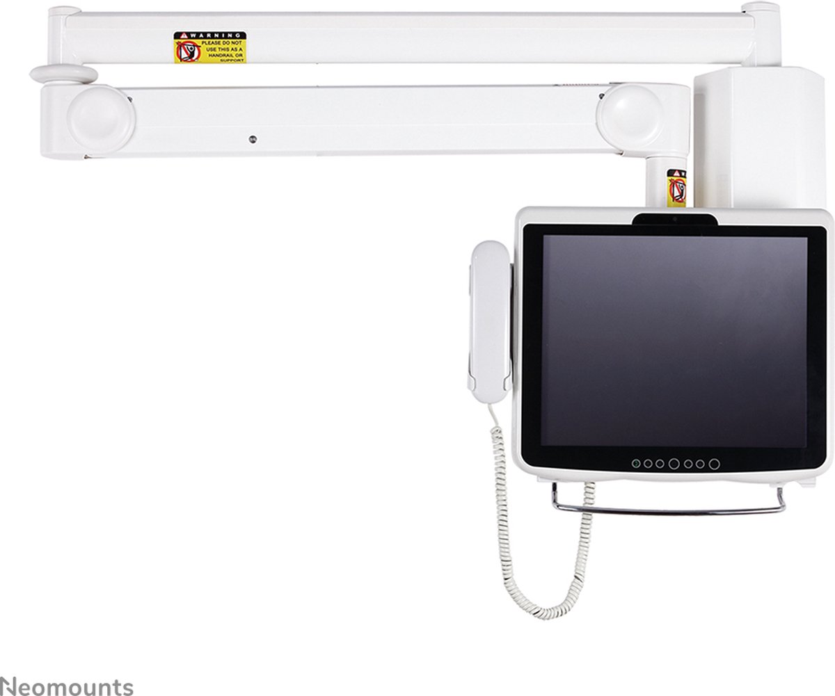 Neomounts fpma haw100hc medische monitor 5 orig - Neomounts Fpma-Haw100Hc Medische Monitorarm tot 32" Muurbeugel (wit)