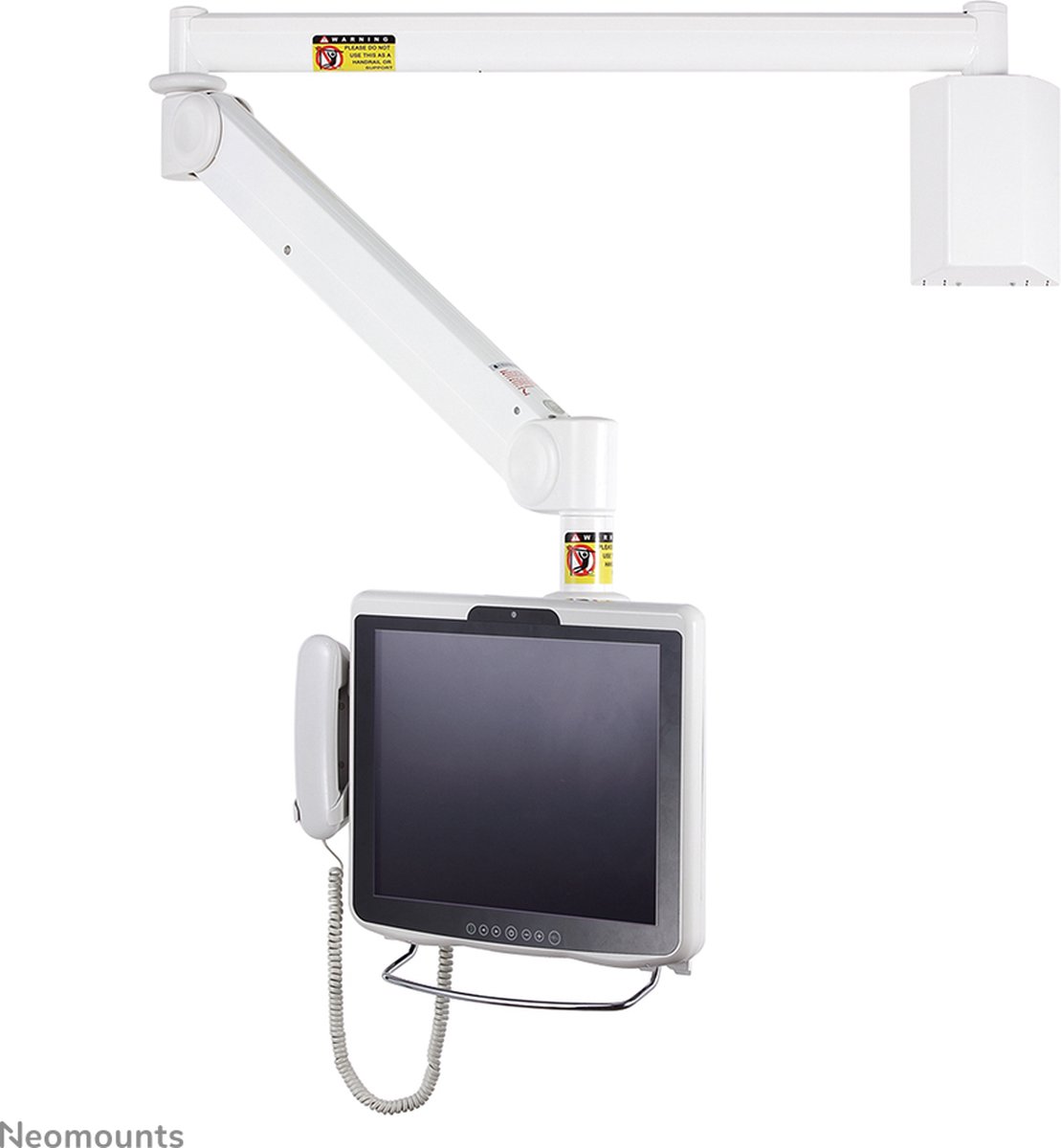 Neomounts fpma haw100hc medische monitor 8 orig - Neomounts Fpma-Haw100Hc Medische Monitorarm tot 32" Muurbeugel (wit)
