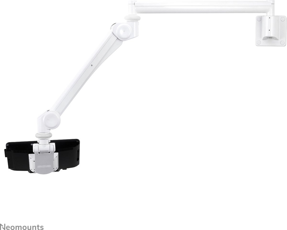 Neomounts fpma haw300 medische monitorar 10 orig - Neomounts Fpma-Haw300 Medische Monitorarm tot 24" Muurbeugel (wit)