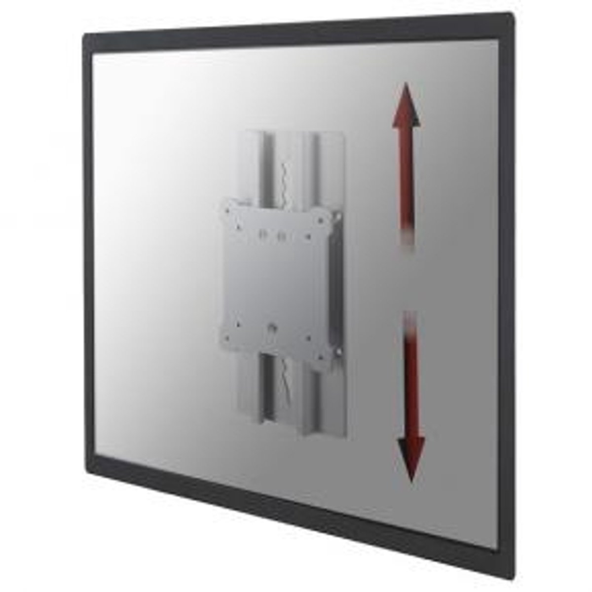Neomounts fpma lift100 hoogteverstelbare 5 orig - Neomounts Fpma-Lift100 Hoogteverstelbare tot 27" VESA-adapter (zilver)