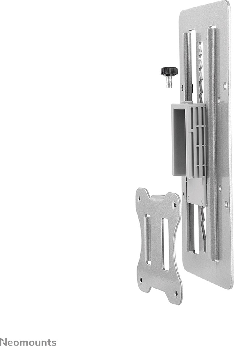 Neomounts fpma lift100 hoogteverstelbare 7 orig - Neomounts Fpma-Lift100 Hoogteverstelbare tot 27" VESA-adapter (zilver)