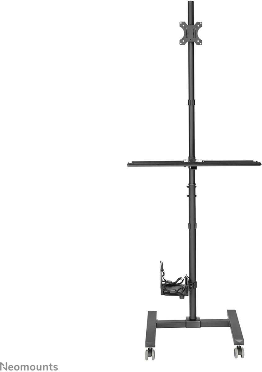 Neomounts fpma mobile1700 mobiel werksta 3 orig - Neomounts Fpma-Mobile1700 Mobiel tot 32" Monitorstandaard (zwart)