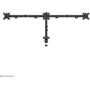 Neomounts nero ds60 600bl3 27 triple mon 3 orig - Neomounts Nero Ds60-600Bl3 voor 3 schermen tot 27" Bureausteun (zwart)