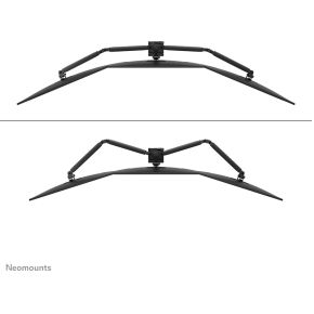 Neomounts nero ds60 600bl3 27 triple mon 6 orig - Neomounts Nero Ds60-600Bl3 voor 3 schermen tot 27" Bureausteun (zwart)