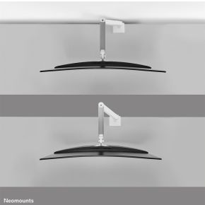 Neomounts next core 49 monitorarm wit ds 5 orig - Neomounts Next Core Ds70Plus-450Wh1 tot 49" Bureausteun (wit)