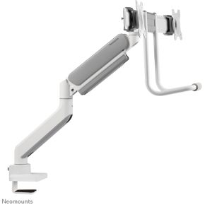 Neomounts next core monitorarm ds75 450w 3 orig - Neomounts Next Core voor 2 schermen tot 32" Bureausteun (wit)