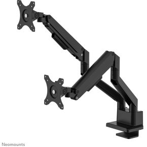 Neomounts next slim 32 monitorarm zwart 3 orig - Neomounts DS70-250BL2 voor 2 schermen tot 32" Bureausteun (zwart)