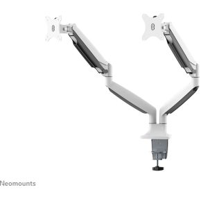 Neomounts nm d750dwhite voor 2 schermen 2 orig - Neomounts Nm-D750Dwhite voor 2 schermen tot 32" Bureausteun (wit)