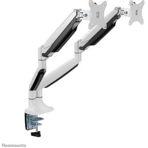 Neomounts nm d750dwhite voor 2 schermen 4 orig - Neomounts Nm-D750Dwhite voor 2 schermen tot 32" Bureausteun (wit)
