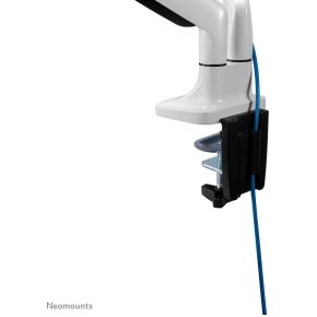 Neomounts nm d750dwhite voor 2 schermen 6 orig - Neomounts Nm-D750Dwhite voor 2 schermen tot 32" Bureausteun (wit)