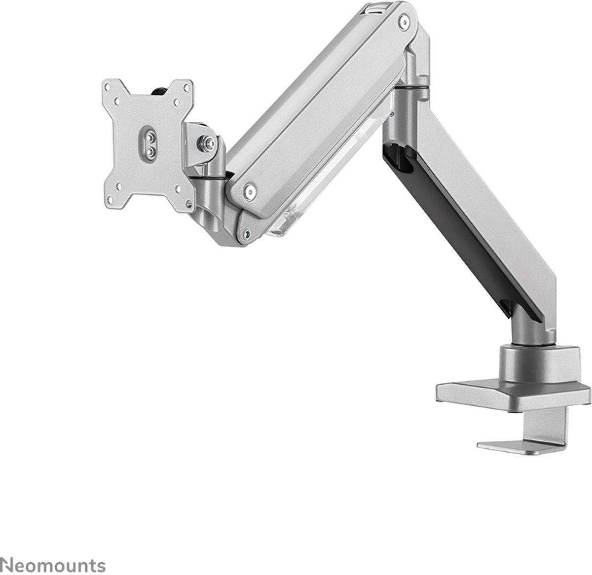 Neomounts nm d775silverplus monitorarm 1 4 orig - Neomounts Nm-D775Silverplus tot 49" Bureausteun (zilver)