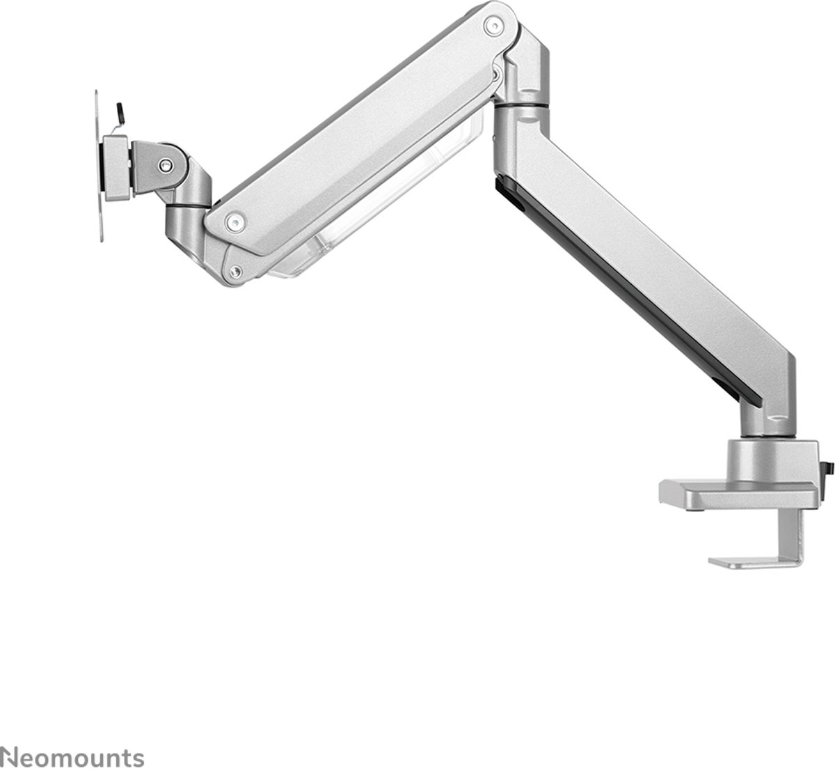 Neomounts nm d775silverplus monitorarm 1 6 orig - Neomounts Nm-D775Silverplus tot 49" Bureausteun (zilver)
