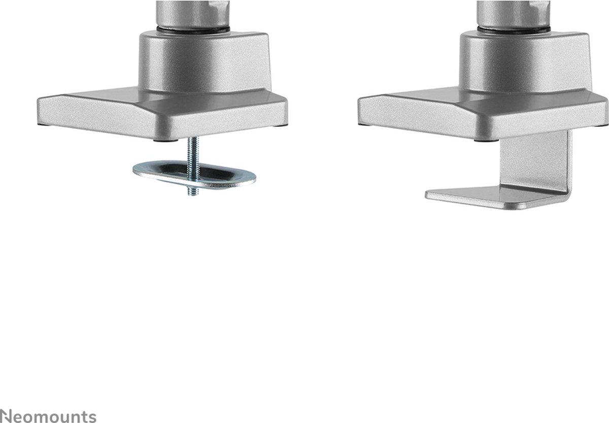Neomounts nm d775silverplus monitorarm 1 9 orig - Neomounts Nm-D775Silverplus tot 49" Bureausteun (zilver)