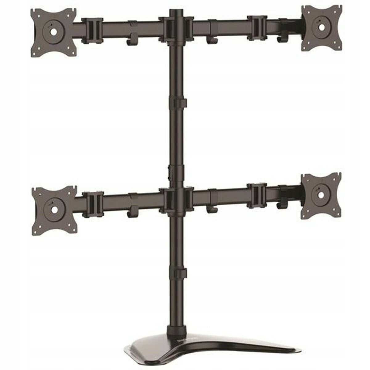 Screen table support startech armbarq 4 orig - Screen Table Support voor 4 schermen tot 27" Monitorstandaard (zwart)