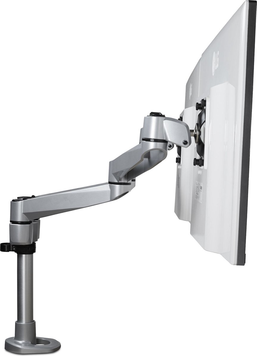 Screen table support startech armdual 9554518 9 orig - Screen Table Support voor 2 schermen tot 27" Bureausteun (zilver)