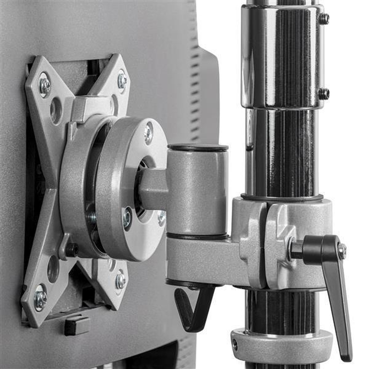 Screen table support startech armduov 7 orig - Screen Table Support voor 2 schermen tot 27" Bureausteun (zwart)