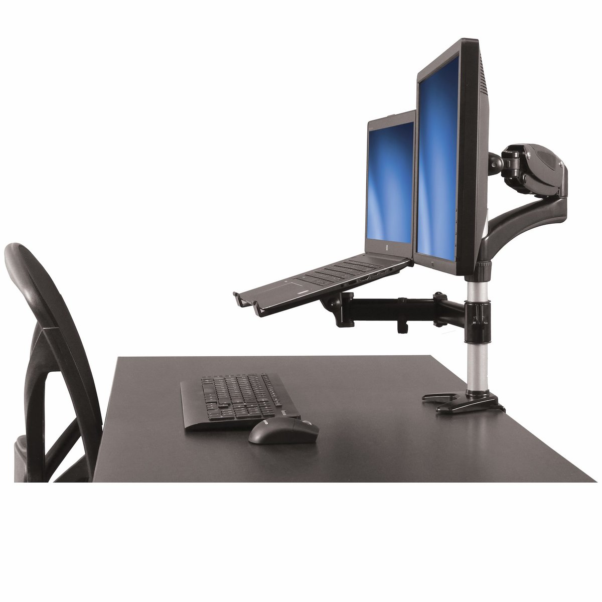 Screen table support startech armunon 2 orig - Screen Table Support Startech Armunonb tot 27" Bureausteun (zwart)