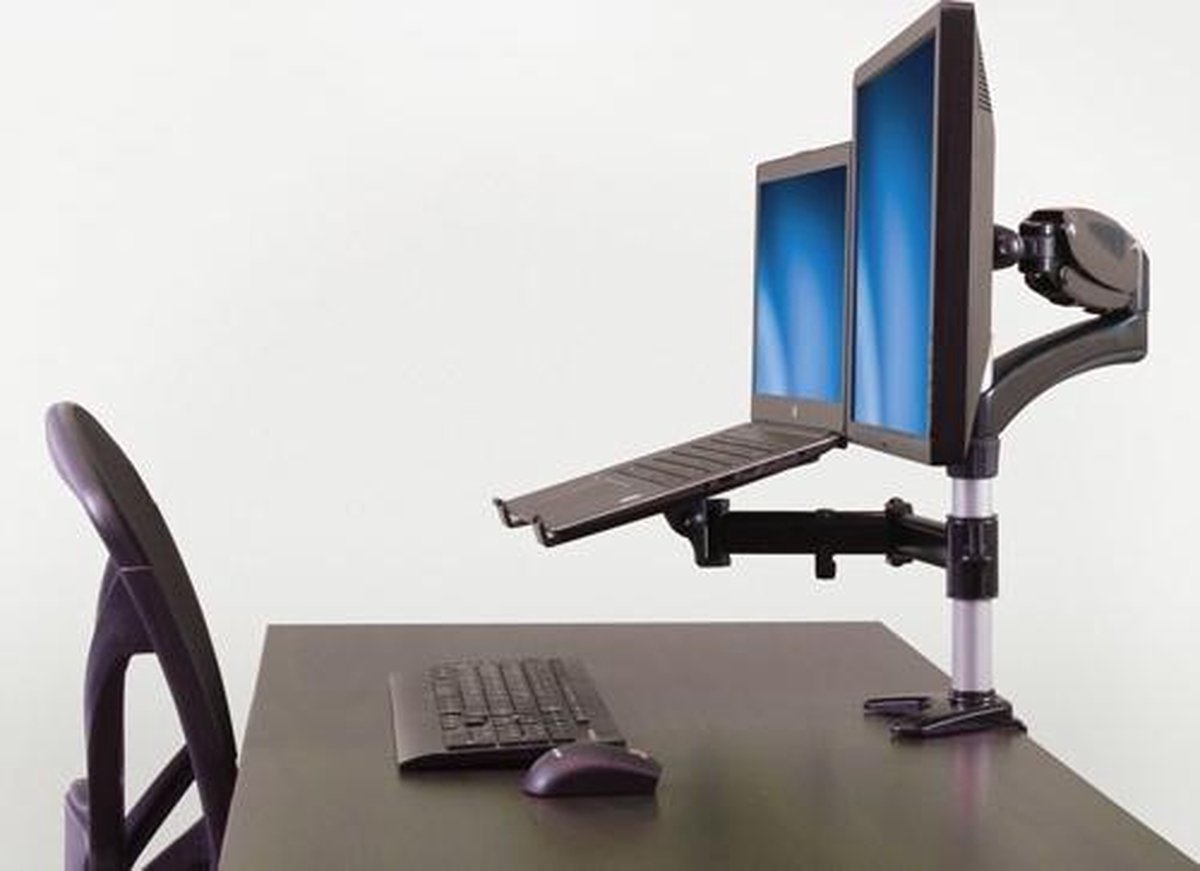 Screen table support startech armunon 7 orig - Screen Table Support Startech Armunonb tot 27" Bureausteun (zwart)