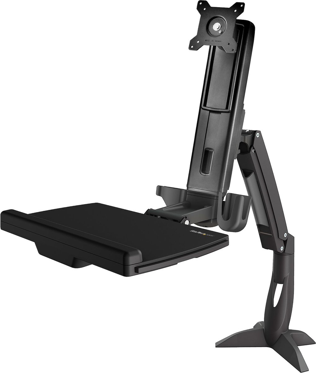 Startech monitor arm height adjustable 2 orig - StarTech.com Monitor Arm Height Adjustable tot 34" Bureausteun (zwart)