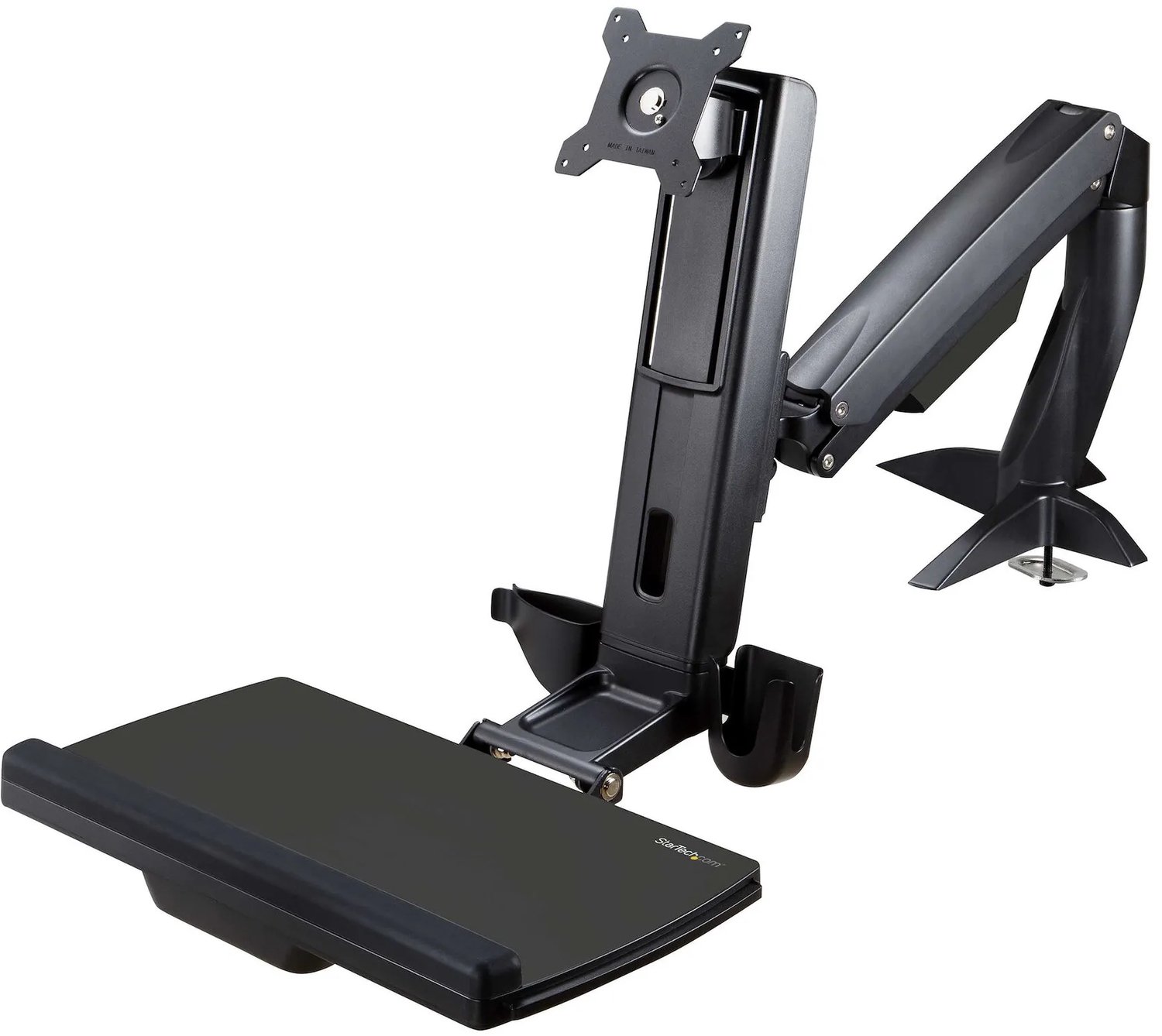 Startech monitor arm height adjustable 3 orig - StarTech.com Monitor Arm Height Adjustable tot 34" Bureausteun (zwart)