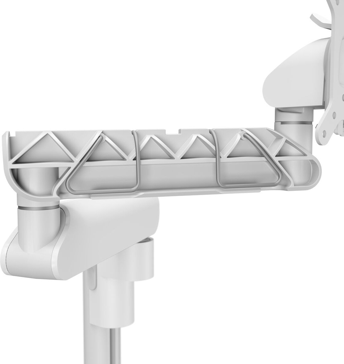 Vogel s momo 2137 monitor arm motion w 3 orig - Vogel's Momo 2137 Monitor Arm Motion tot 43" Bureausteun (wit)
