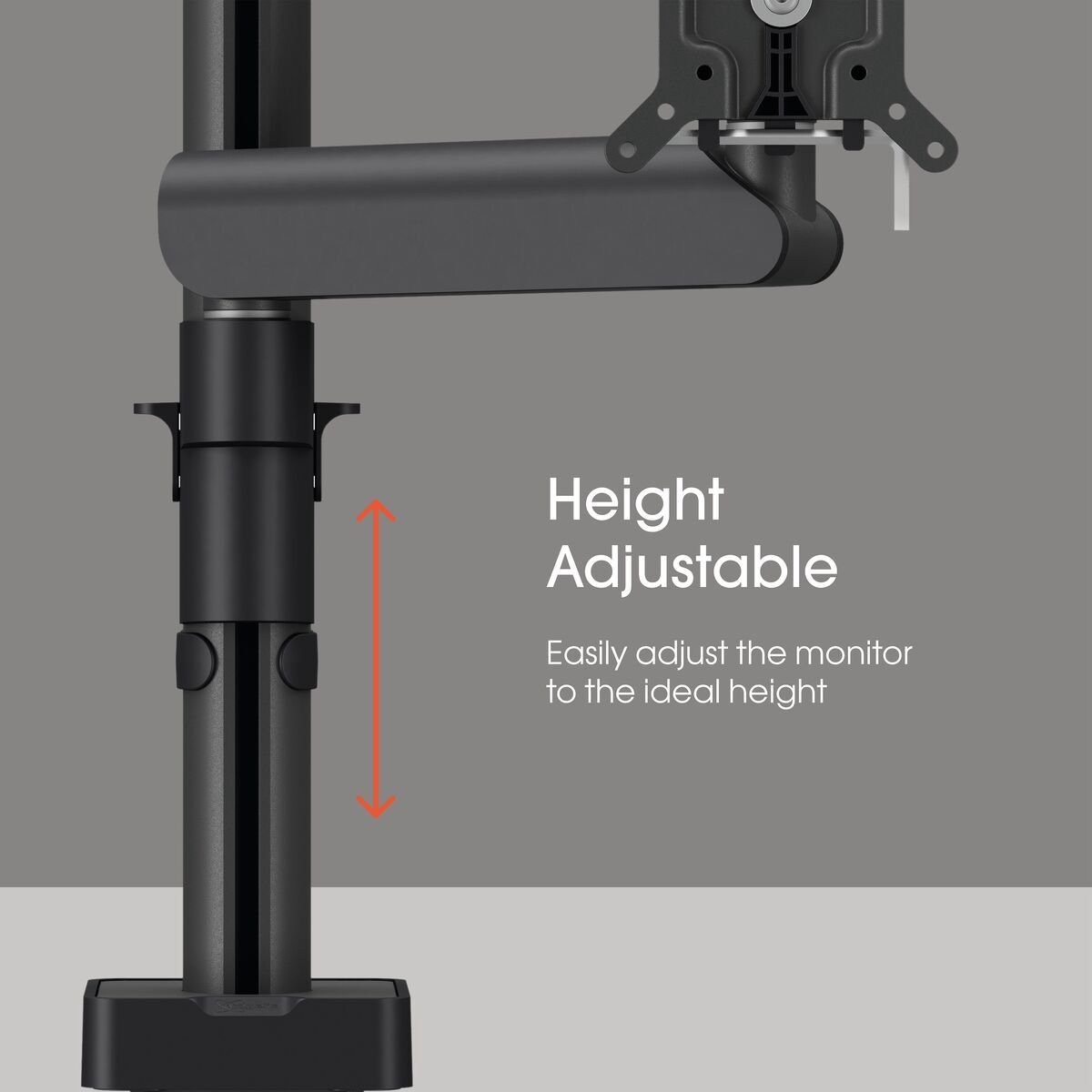 Vogel s momo 2137 monitor arm motion z 5 orig - Vogel's Momo 2137 Monitor Arm Motion tot 43" Bureausteun (zwart)