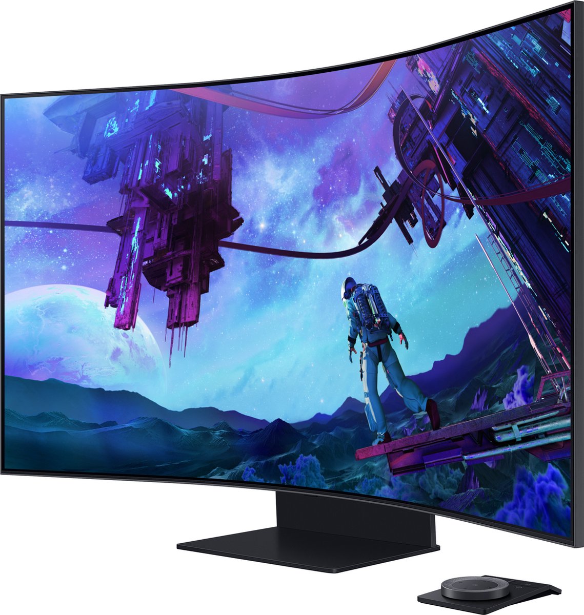 Samsung 55" Odyssey Ark 2nd Gen S55CG970NU Curved Gaming Monitor - afbeelding 2