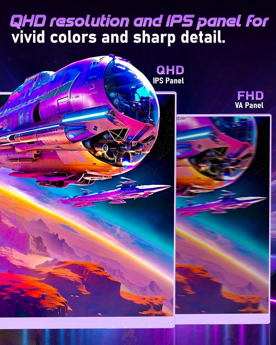 30" Curved Gaming Monitor, 144Hz/200Hz Ultrawide Computer Monitor - afbeelding 3