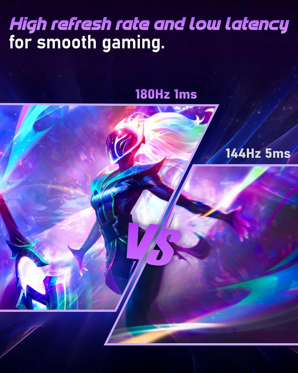 30" Curved Gaming Monitor, 144Hz/200Hz Ultrawide Computer Monitor - afbeelding 8