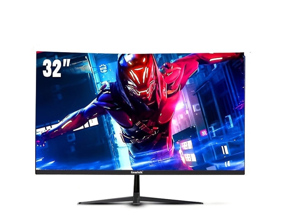32 Inch Curved Monitor – Ultrawide Scherm – Gaming Monitor – Zakelijk Monitor – 21:9 Breedbeeld – 3440X1440 Uwqhd Resolutie – 165Hz Verversingssnelheid – Hoogte Verstelbaar & 178° Swivel