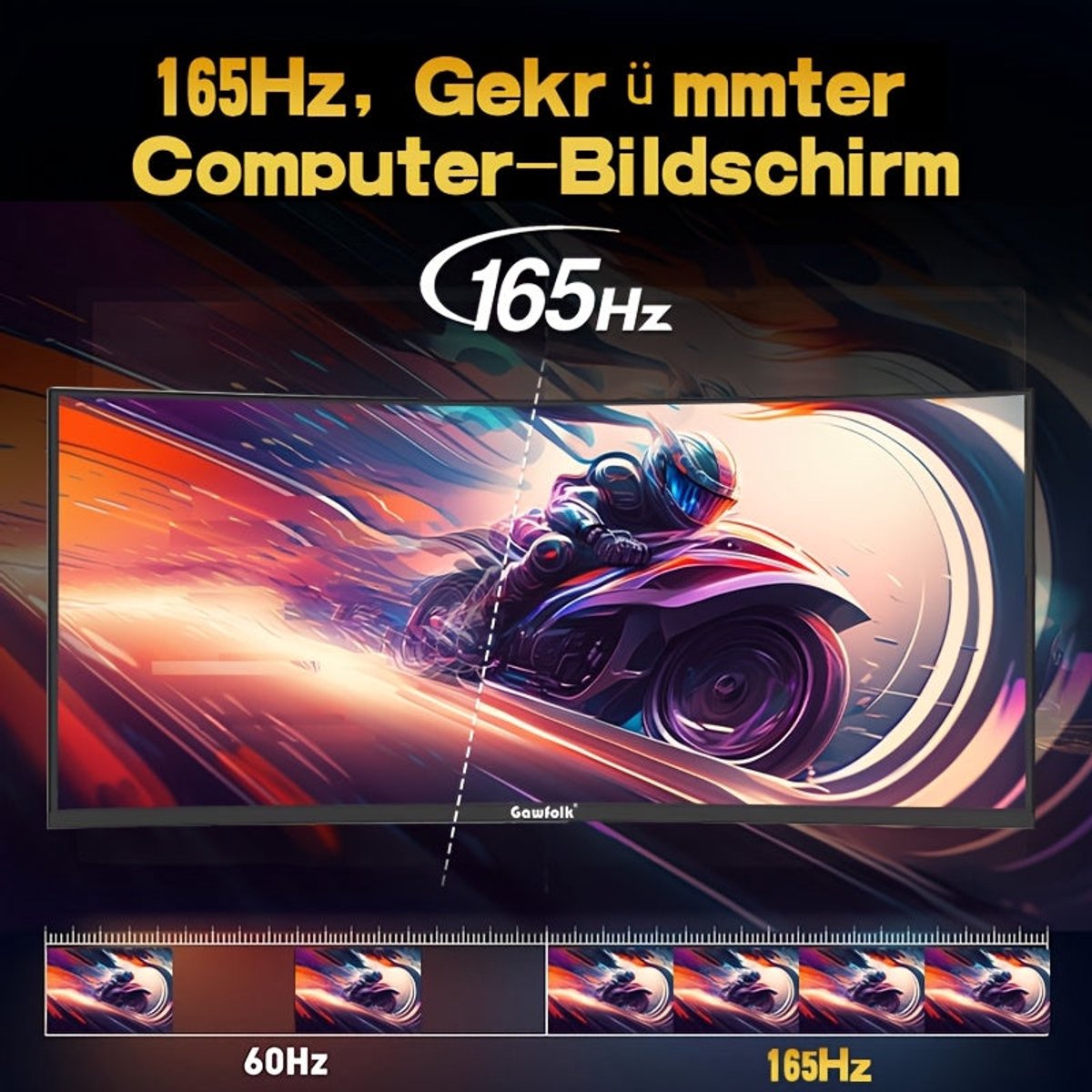 Titan Army C34A1R 34" UWQHD 165Hz Curved Gaming Monitor - afbeelding 3
