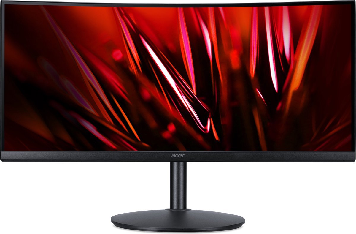 Acer Acer Xz342Cu S3 Computer Monitor 86,4 Cm (34") 3440 X 1440 Pixels Ultrawide Quad Hd Lcd Zwart