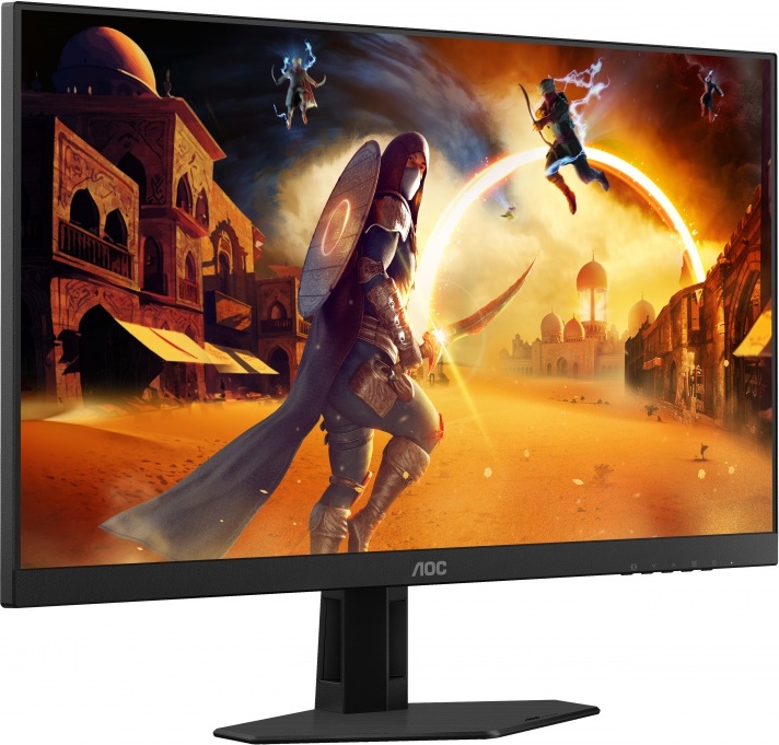 Aoc 27g4hre 27 monitor 2 orig - AOC G4 27G4Hre - G-Sync Compatible - Speakers 27" Monitor (Black)