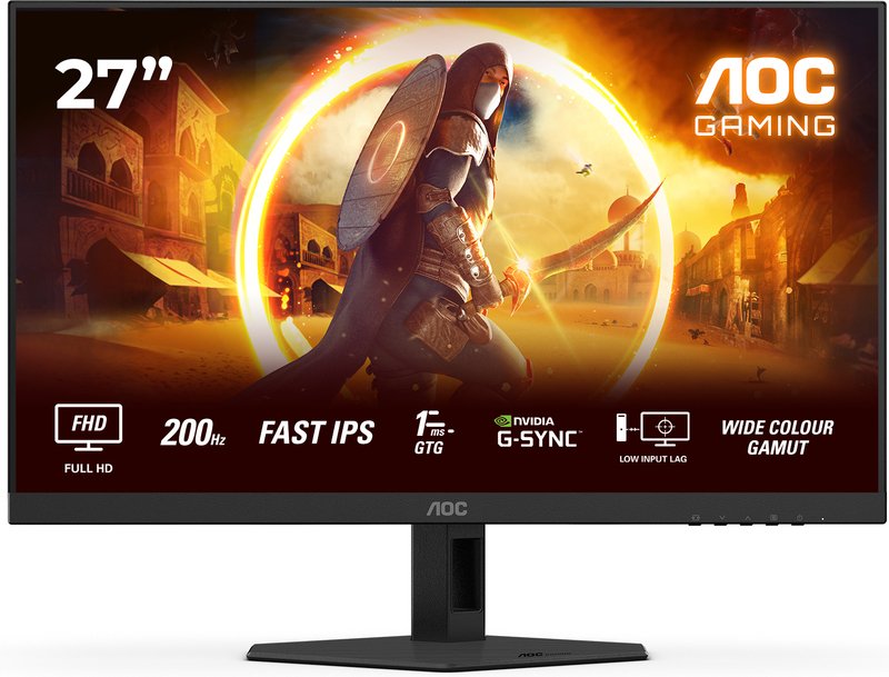 Aoc 27g4hre 27 monitor - AOC G4 27G4Hre - G-Sync Compatible - Speakers 27" Monitor (Black)
