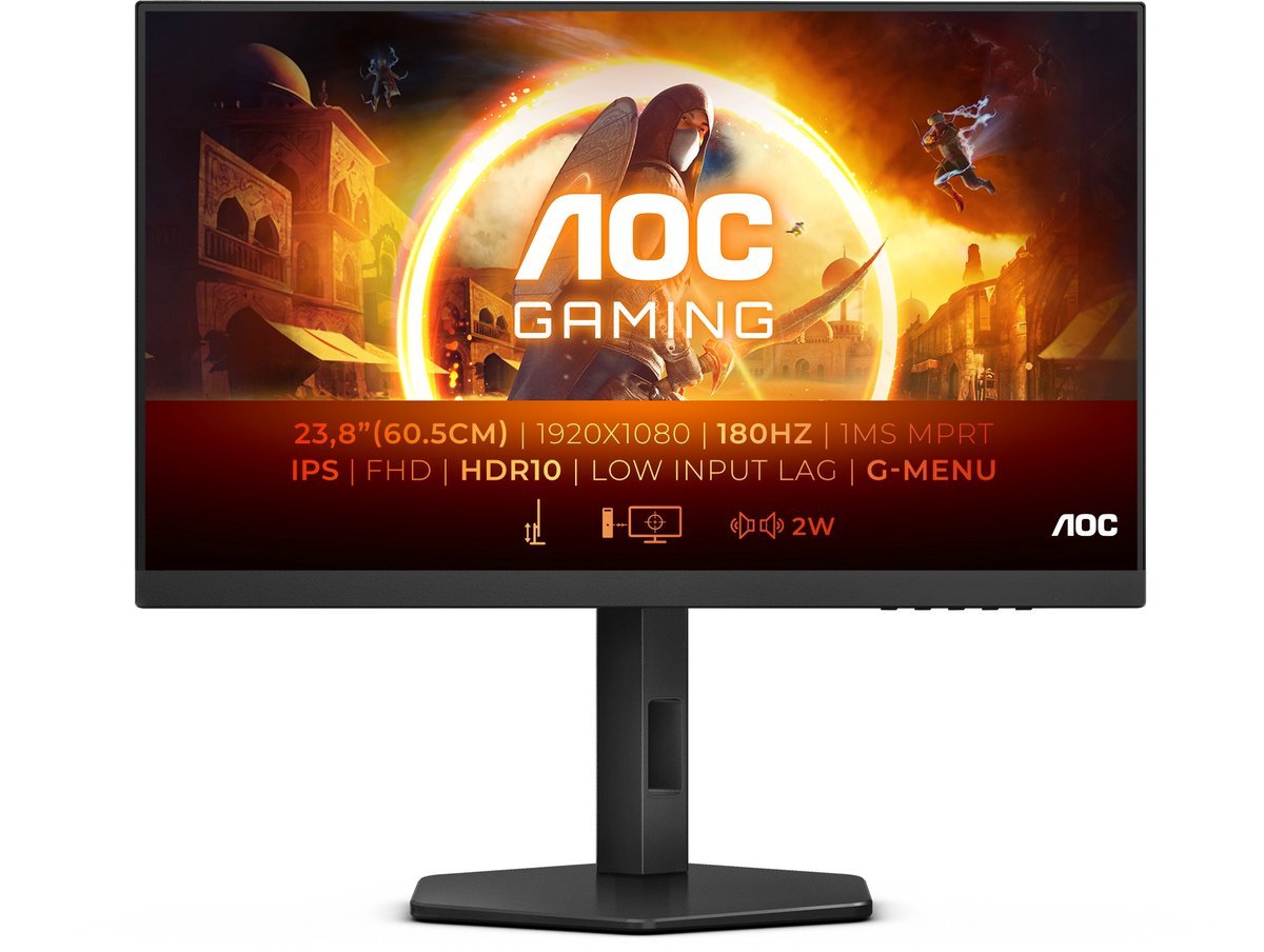AOC Aoc 27G4X - Full Hd Fast Ips Gaming Monitor - 180Hz - 27 Inch