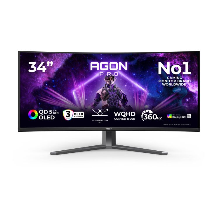 Aoc 34 l agp346ucsd 360hz wqhd qd 11 orig - AOC AGP346UCSD 34" Monitor (zwart)