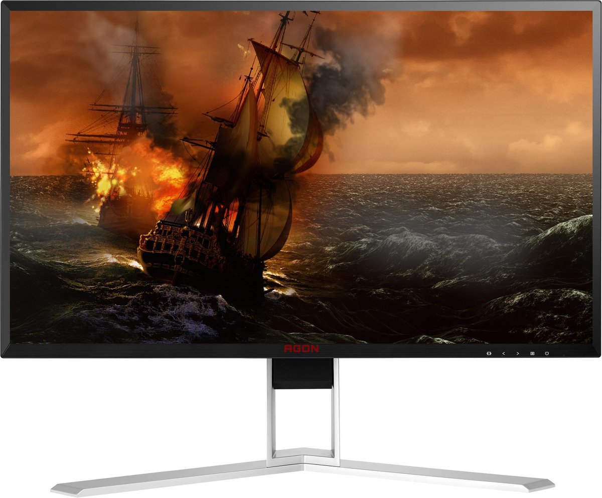 Aoc agon ag271qg wqhd monitor 165 6 orig - AOC AGON AG271QG 4ms G-Sync 27" Monitor (zwart)