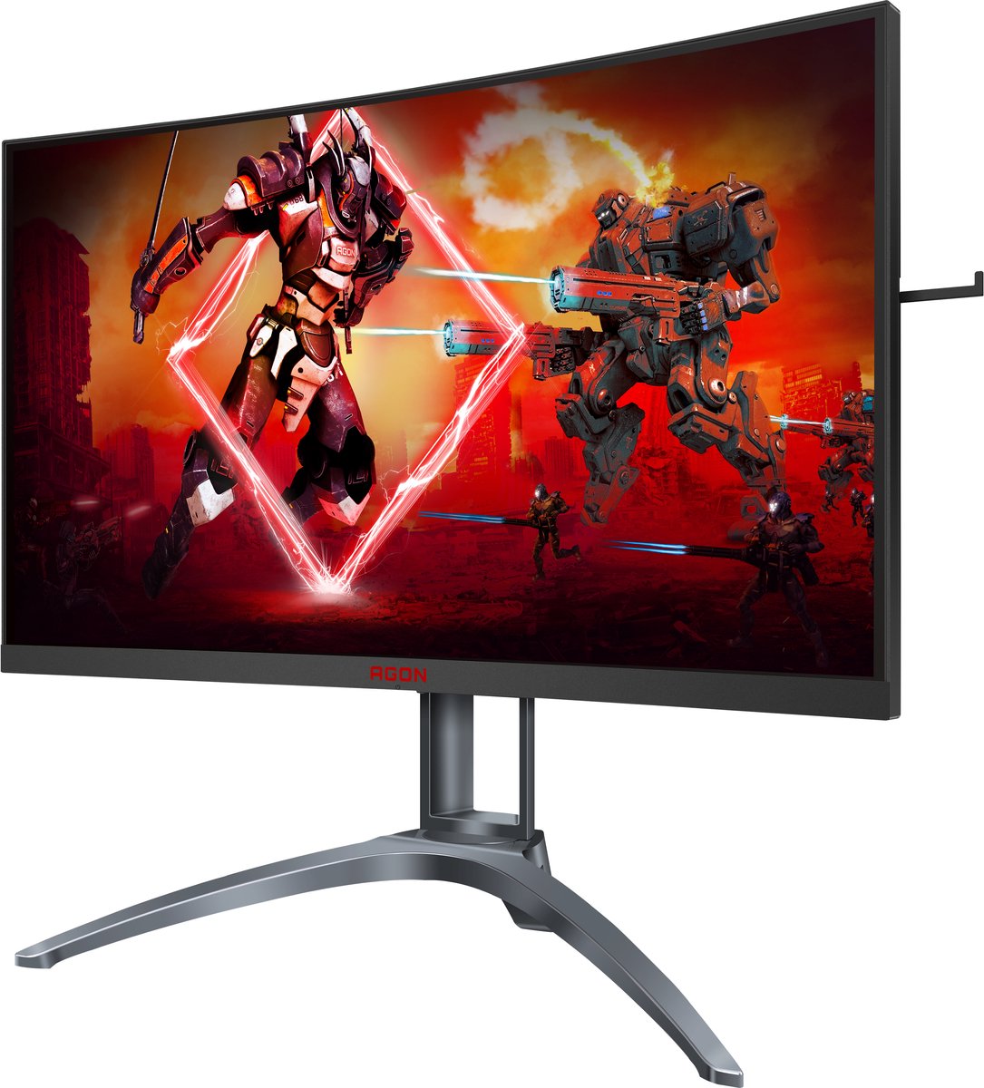 AGON AG273QCX 27" Monitor (Black) - afbeelding 2