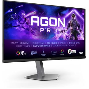 AGON PRO AG276QZD2 26.7" Monitor (Black/Gun Gray) - afbeelding 2