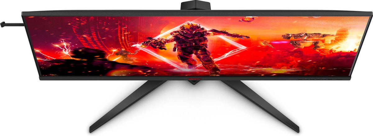 AGON Pro AG405UXC 40" Monitor (Black/Red) - afbeelding 2