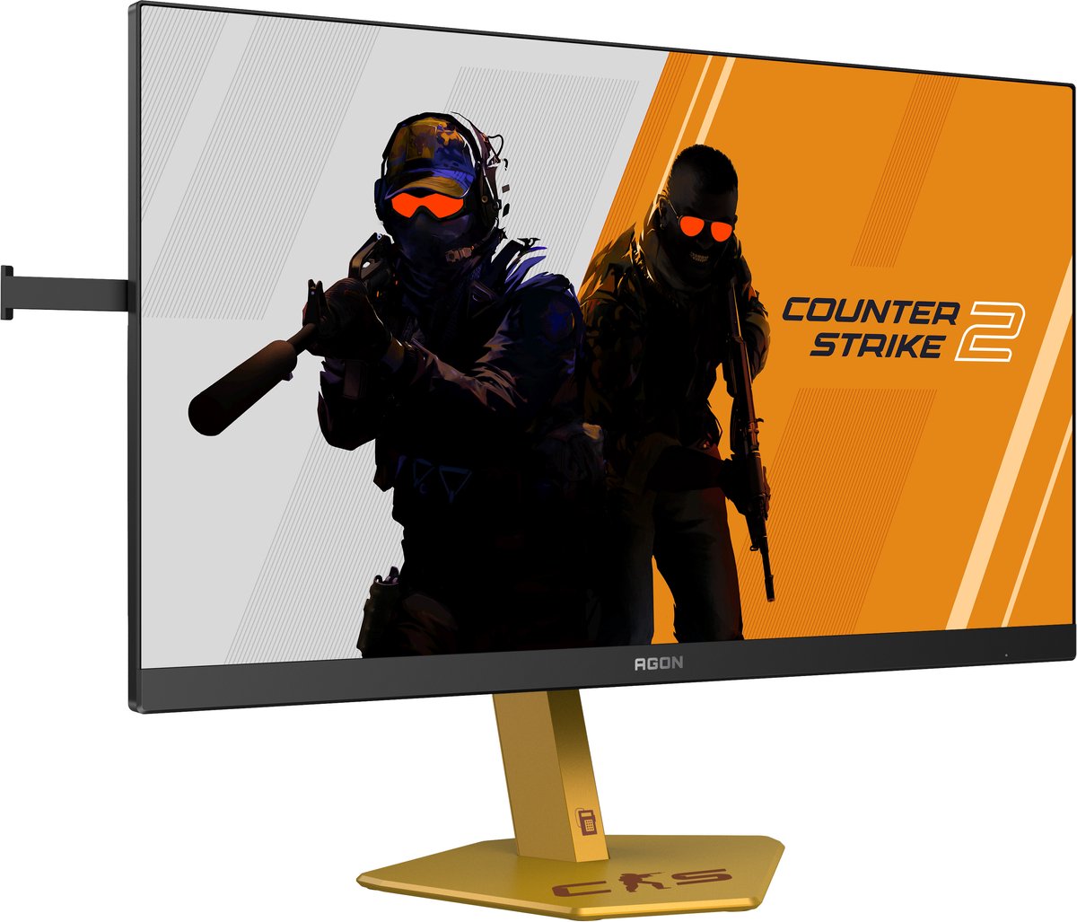 Aoc agon pro cs24a computer monito 2 orig - AOC Agon Pro Cs24A Computer 24.1" Monitor (zwart)