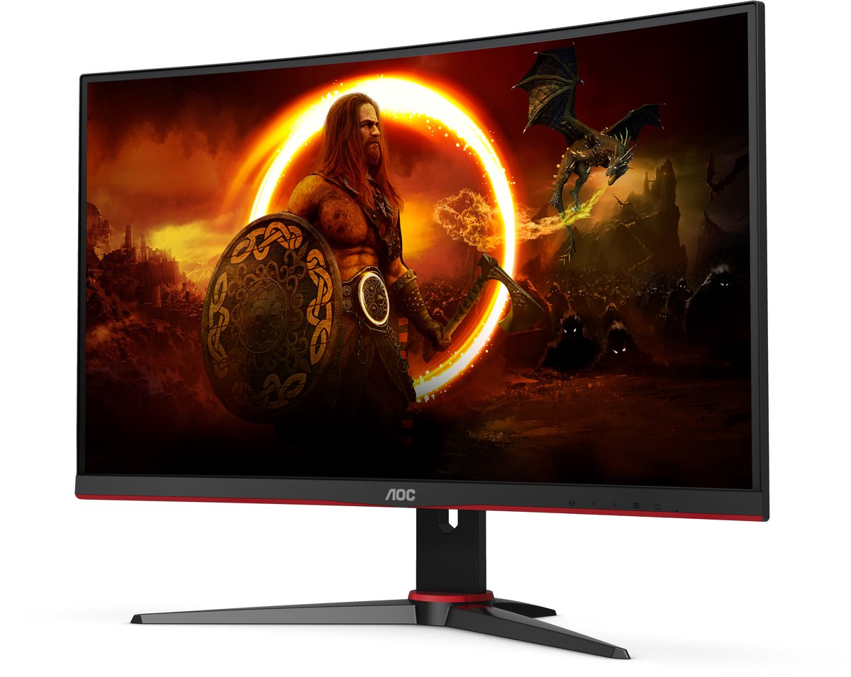 C24G2AE 24" Full HD 165Hz Curved Gaming Monitor - afbeelding 2