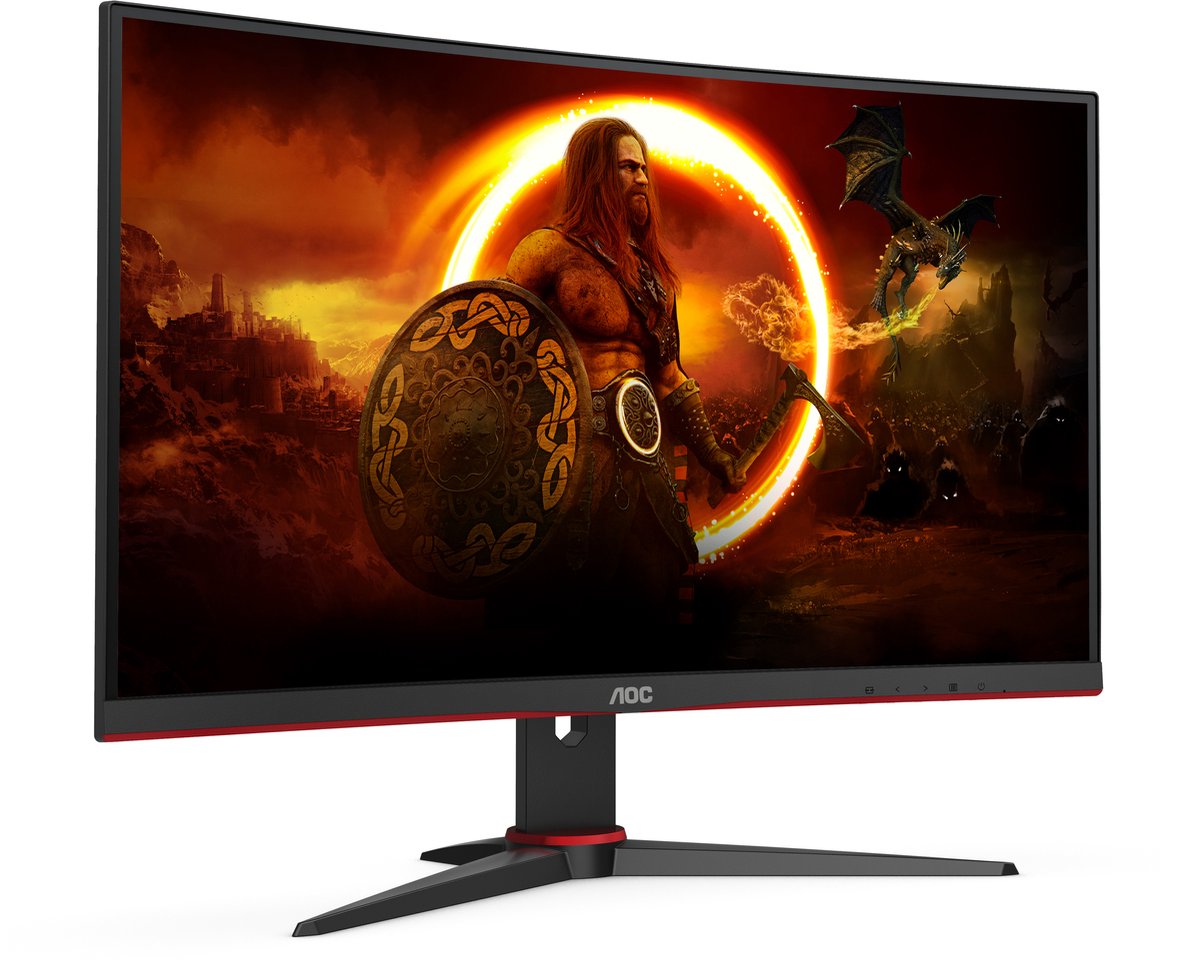 C24G2AE 24" Full HD 165Hz Curved Gaming Monitor - afbeelding 4