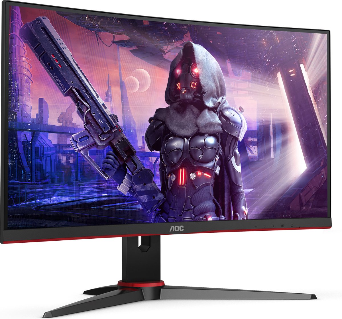 C24G2AE 24" Full HD 165Hz Curved Gaming Monitor - afbeelding 9