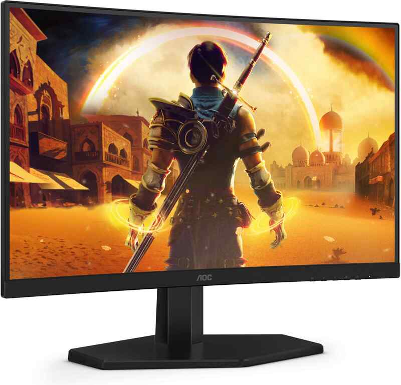Aoc c24g42e 23 6 curved monitor 2 orig - AOC G4 C24G42E - 0.5 ms 24" Monitor (Black)