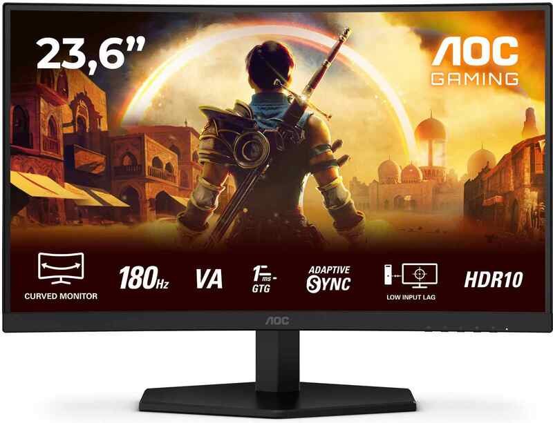 Aoc c24g42e 23 6 curved monitor - AOC G4 C24G42E - 0.5 ms 24" Monitor (Black)