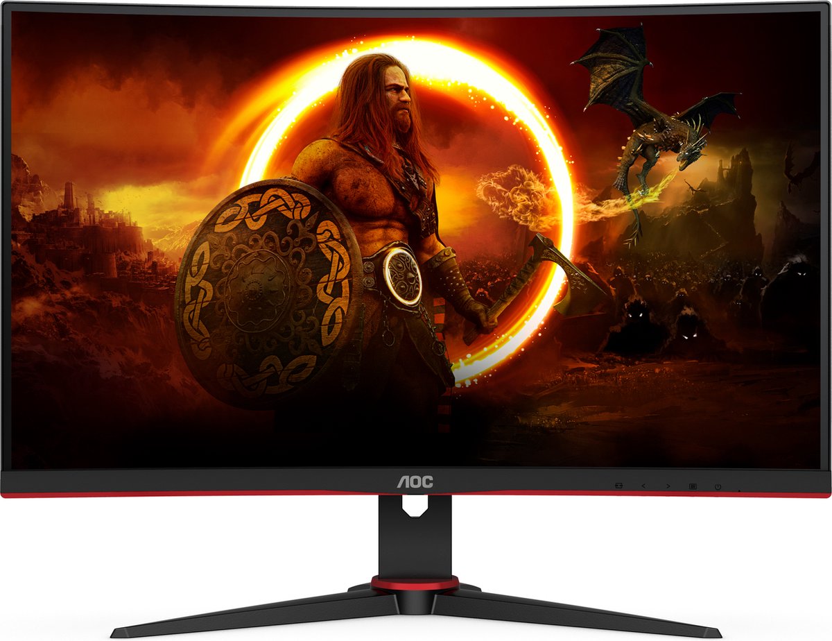 Aoc C27G2E - Full Hd Curved Gaming Monitor - 165Hz - 27 Inch - afbeelding 5