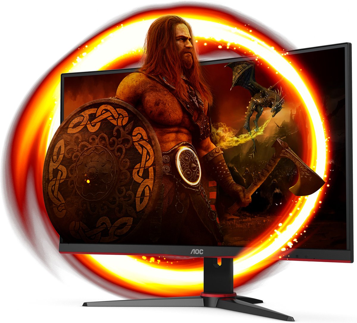Aoc C27G2E - Full Hd Curved Gaming Monitor - 165Hz - 27 Inch - afbeelding 6