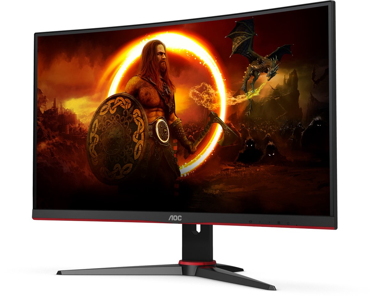 Aoc C27G2E - Full Hd Curved Gaming Monitor - 165Hz - 27 Inch - afbeelding 9